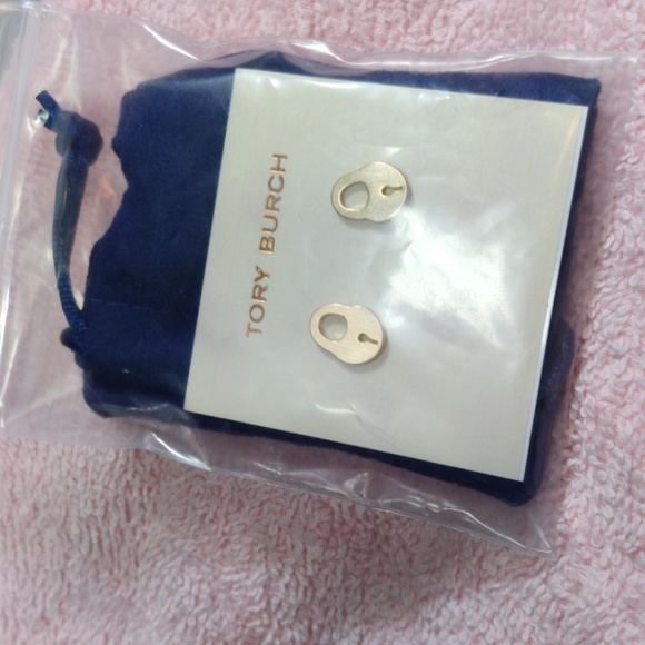 Tory Burch Lock Earrings - Picture 6 of 6